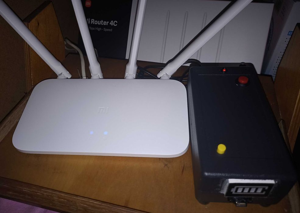 Безперебійник для роутера, ДБЖ для інтернету 9000мА