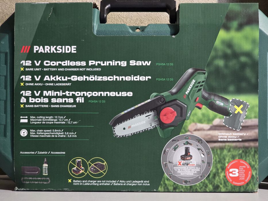 Serra de Poda a Bateria Parkside 12V