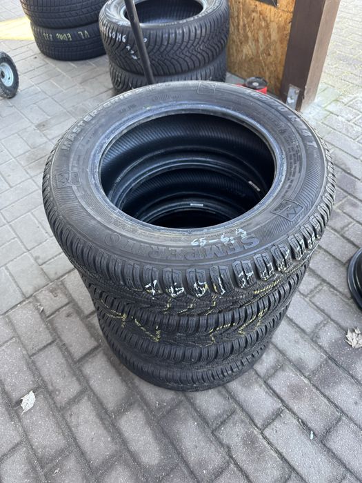 Komplet opon zimowych 165/70/14 SEMPERIT Używane F-Vat