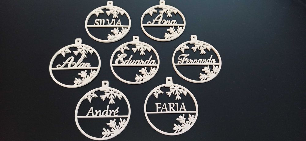 Bolas de Natal personalizadas