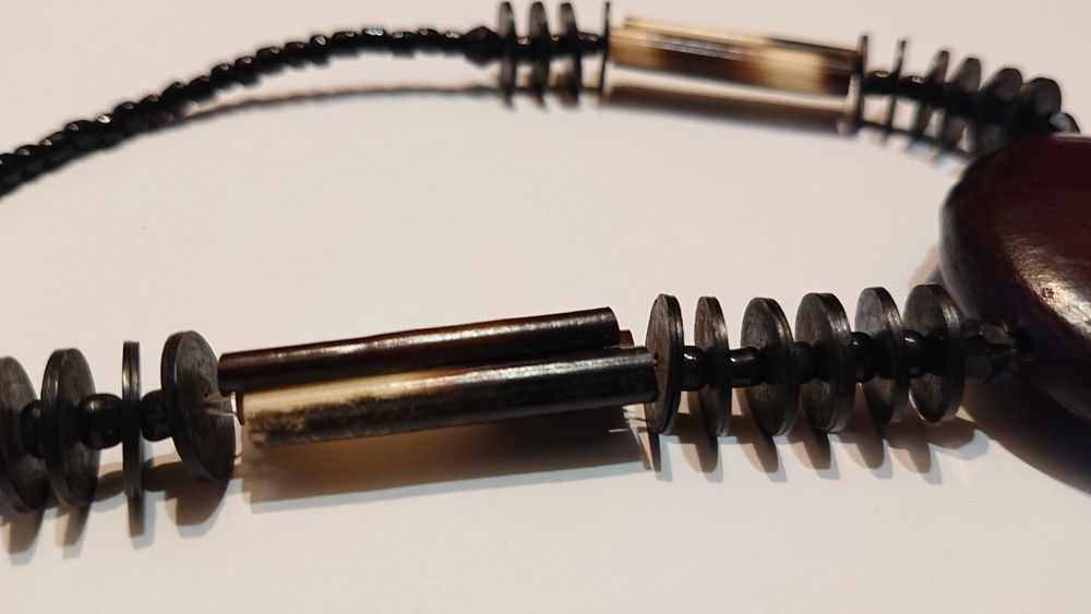 Африканское ожерелье африканские бусы афри подвеска африканский кулон