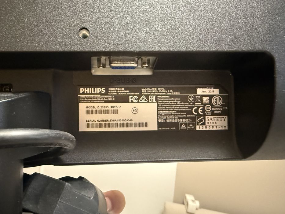 Monitor LCD Philips 203V5LSB26/10
