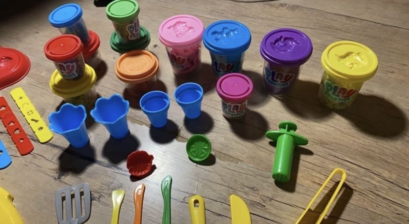 Duży zestaw do ciastoliny z Play creative