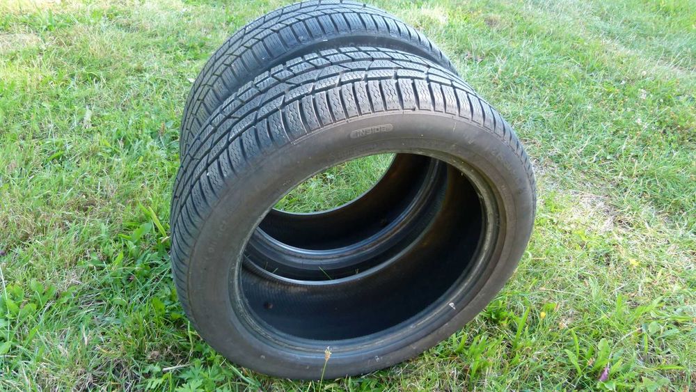 Opony Continental ContiWinter 215-50 R17 6mm zimowe z rantem 2szt.
