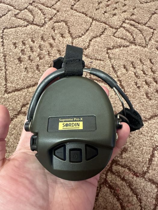 Активні навушники Sordin Supreme Pro-X neckband, GEL