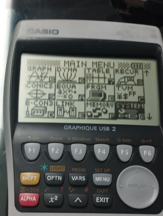 Calculadora gráfica Casio gx-9869gII