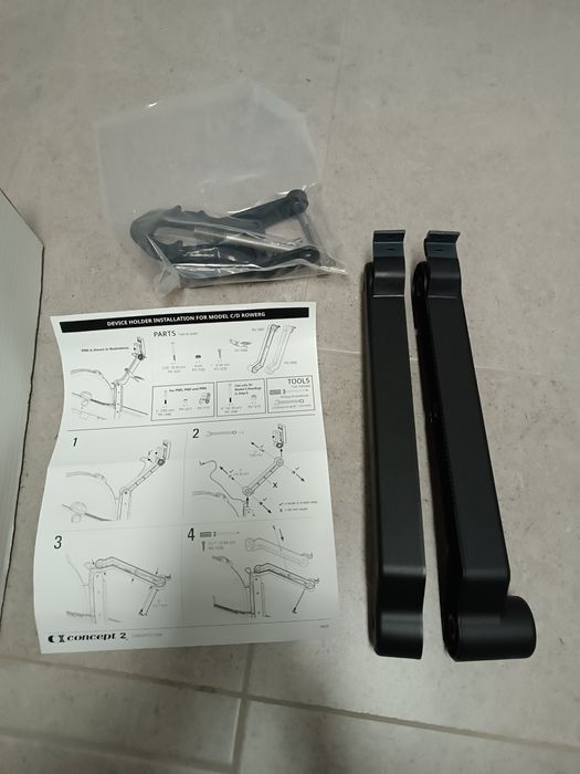 SERWIS  Concept2-Uchwyt do tabletu lub telefonu do wioślarza model C/D