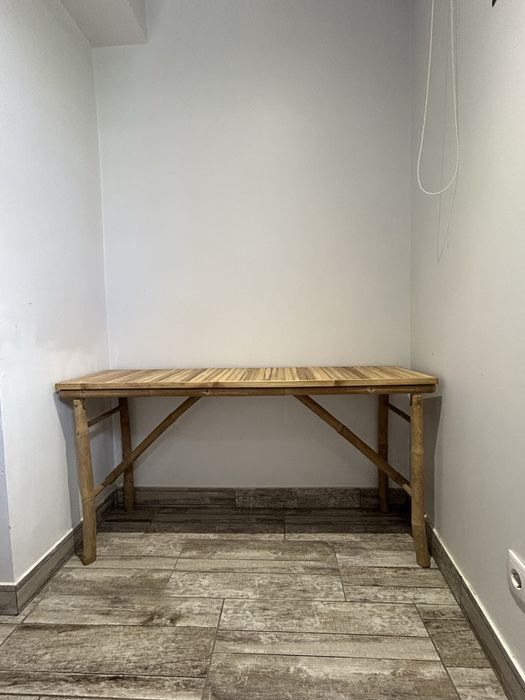 Consola de entrada bambu