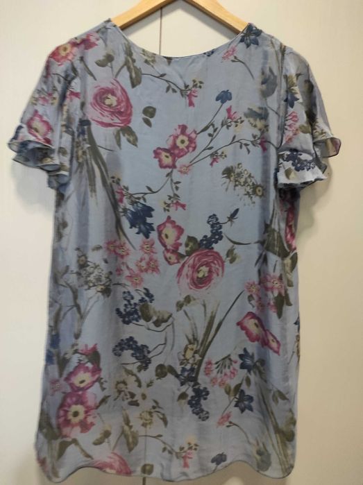 Bluzka damska, jedwab, Nowa, rozmiar 40/42, produkt Italy