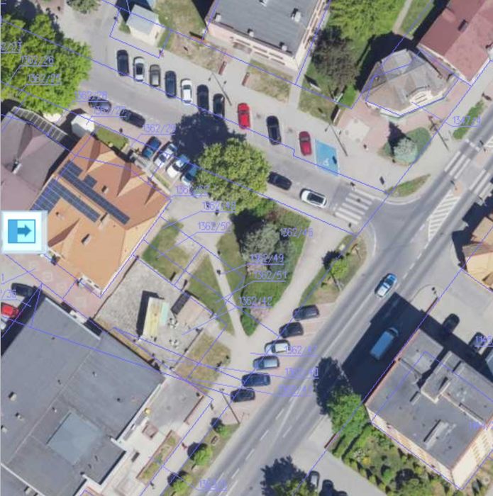 Działka budowlana w centrum Sierpca