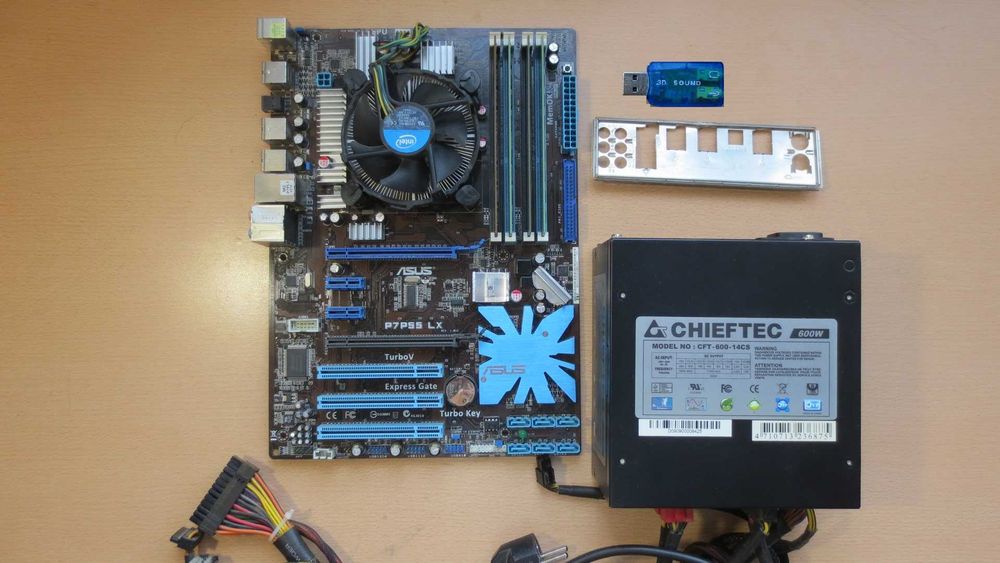Asus P7P55 LX / i7-860 / 16GB RAM / БЖ 600W