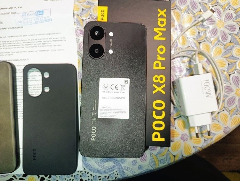 продам мобільний телефон poco x8pro max