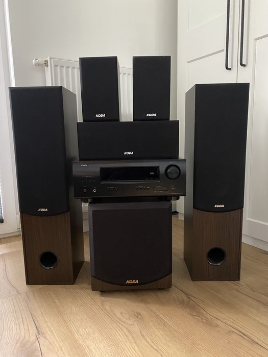 Denon AVR 1311 + zestaw głośnikow 5.1 Koda
