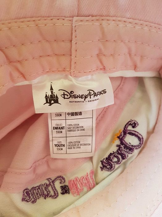 Różowy bawełniany kapelusz bucket hat DisneyParks Once Upon a Time58cm