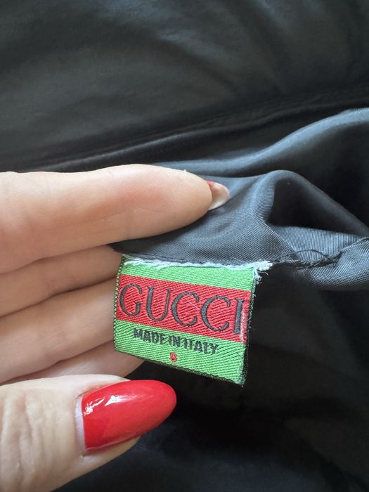 Gucci Damska kurtka dłuższa rozmiar 38 kolor czarny