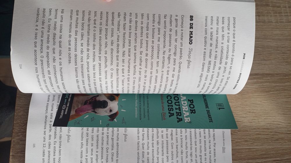 Livro - Por ladrar noutra coisa - diário de uma bitch