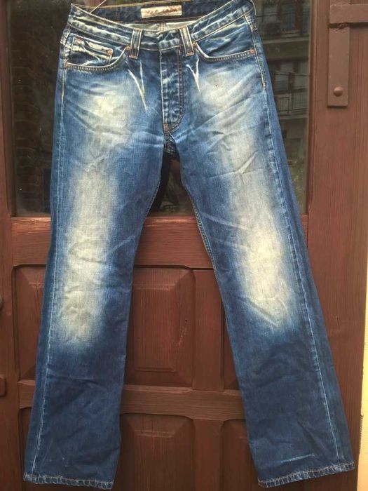 Jak NOWE Spodnie men długie wycierane PePe Jeans London 29/32"Oryginał