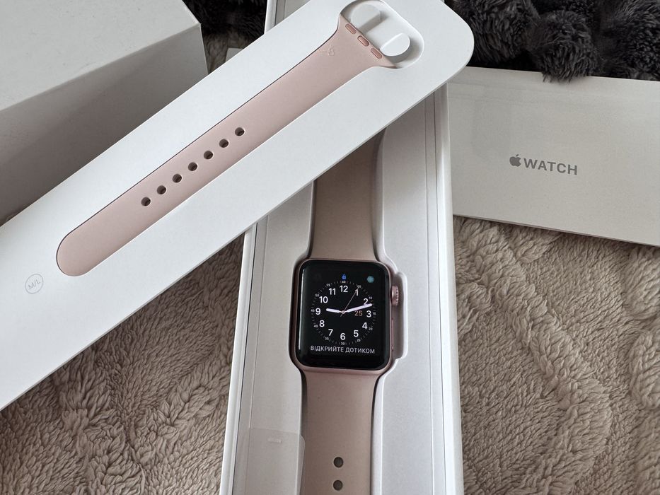 Apple watch series 2 38mm rose gold