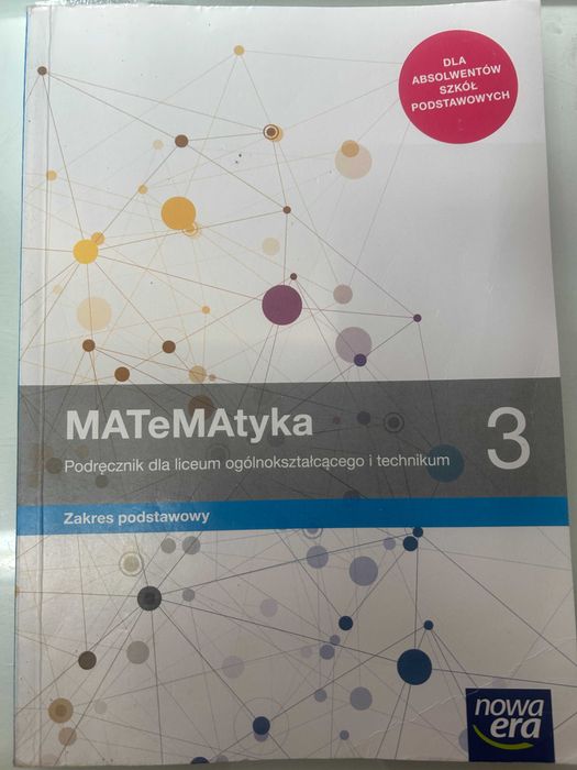 Matematyka 3 zakres podstawowy, nowa era