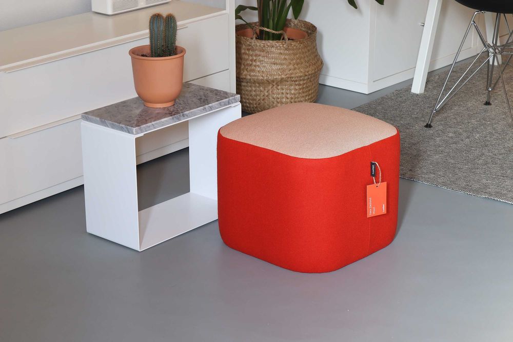 Puff Santa Cruz - Vermelho