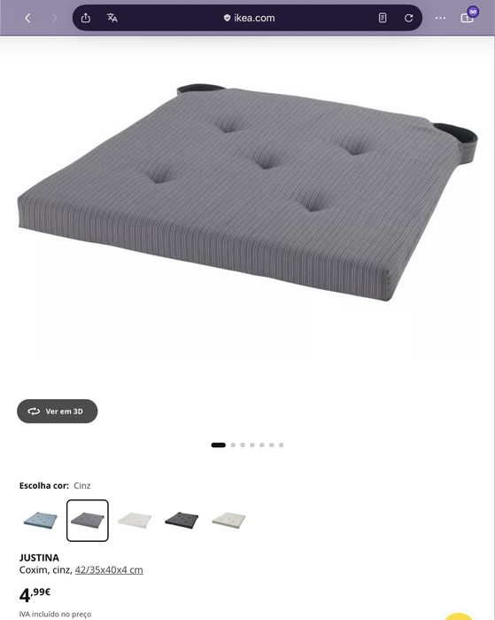 Cadeiras em pinho macio do Ikea