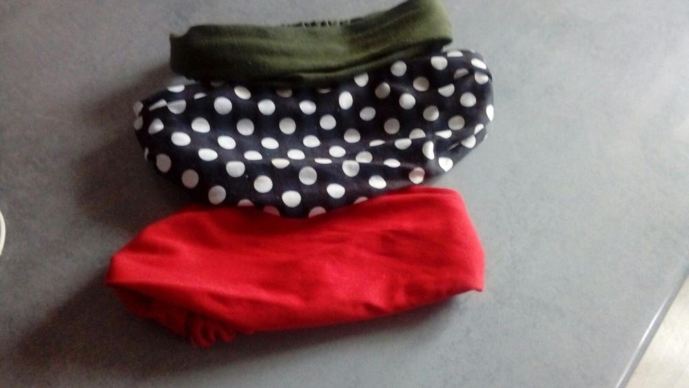 Opaski na włosy różne wzory.