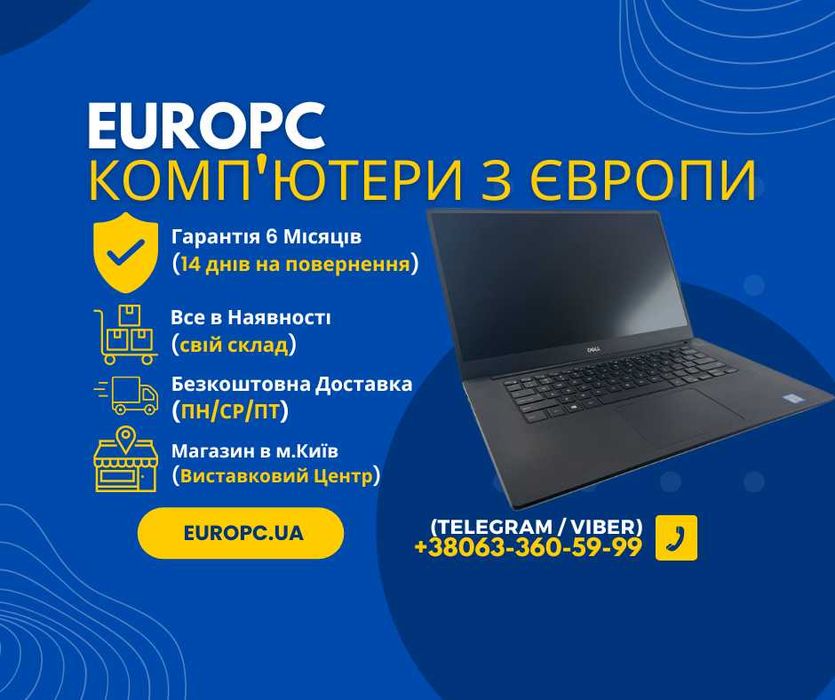 157 161 Dell Precision 5540 Core i7 9750H / NVIDIA Quadro T1000