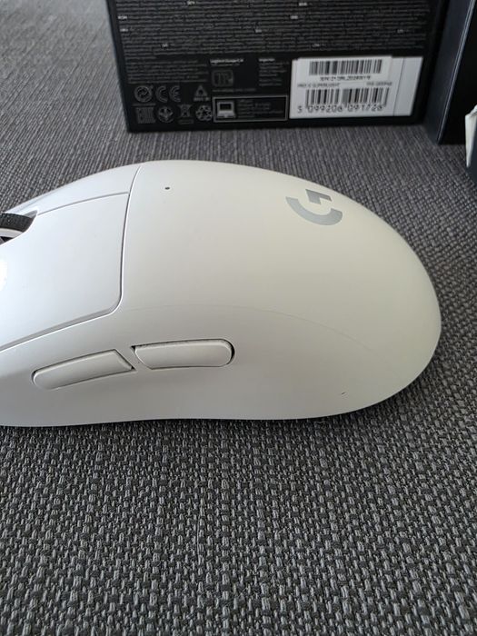 Mysz bezprzewodowa Logitech PRO X SUPERLIGHT Biała