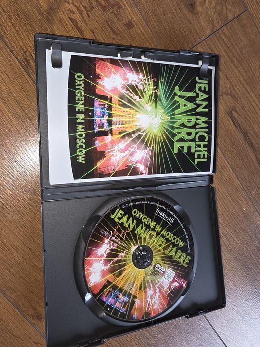 Jean Michele Jarre oxygen in Moscow dvd