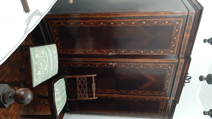 Mobília de Quarto Vintage 8 pçs (mais colchão)