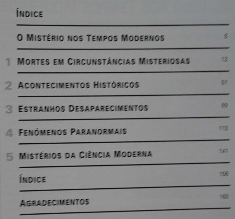 Grandes Mistérios do Século (Memórias de Um Século)