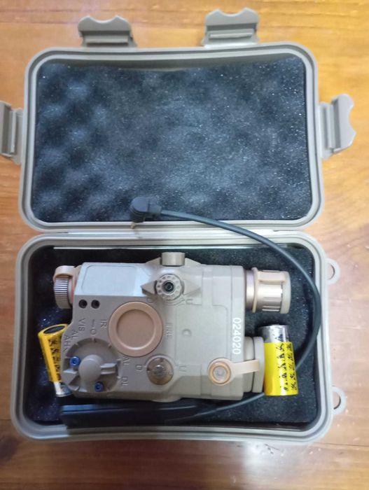 wadsn laser lanterna tactica airsoft caça