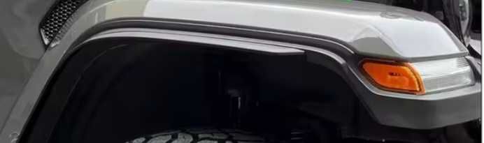 Расширители арок комплект 4 шт Jeep Wrangler JL 2018-