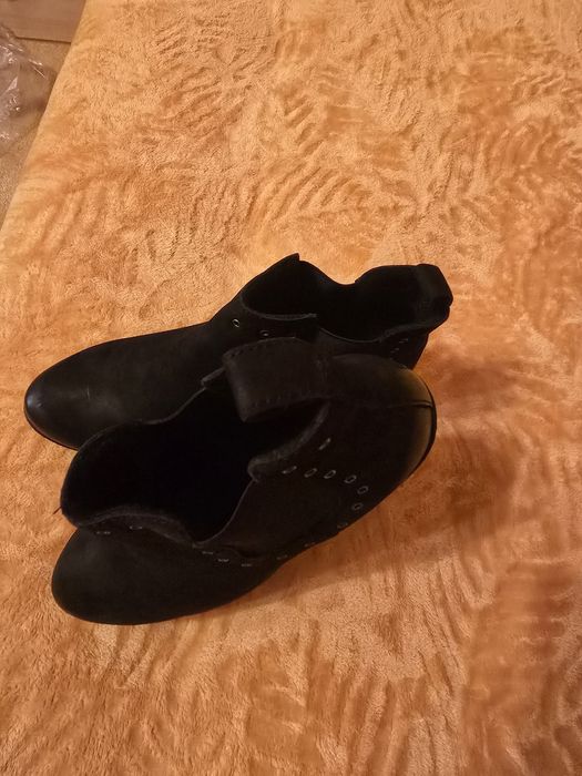 Okazja nowe botki LASOCKI 38 skóra naturalna czarne