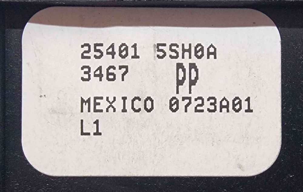 Comando / Botão / Interruptor Vidros Frente Esquerdo NISSAN LEAF (ZE1) ano 2020
