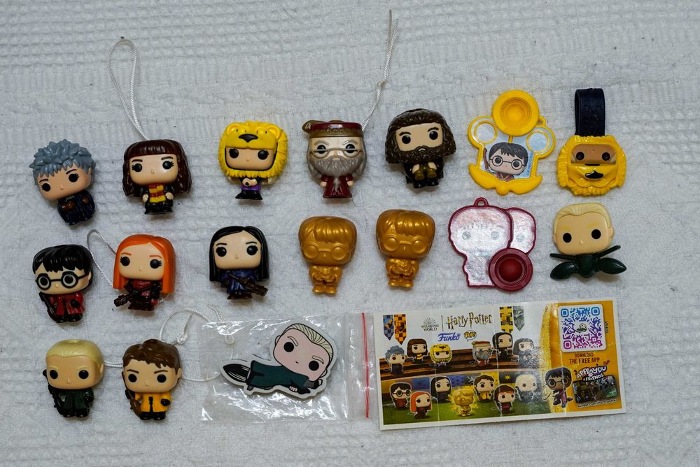 Figurki Kinder Harry Potter quidditch