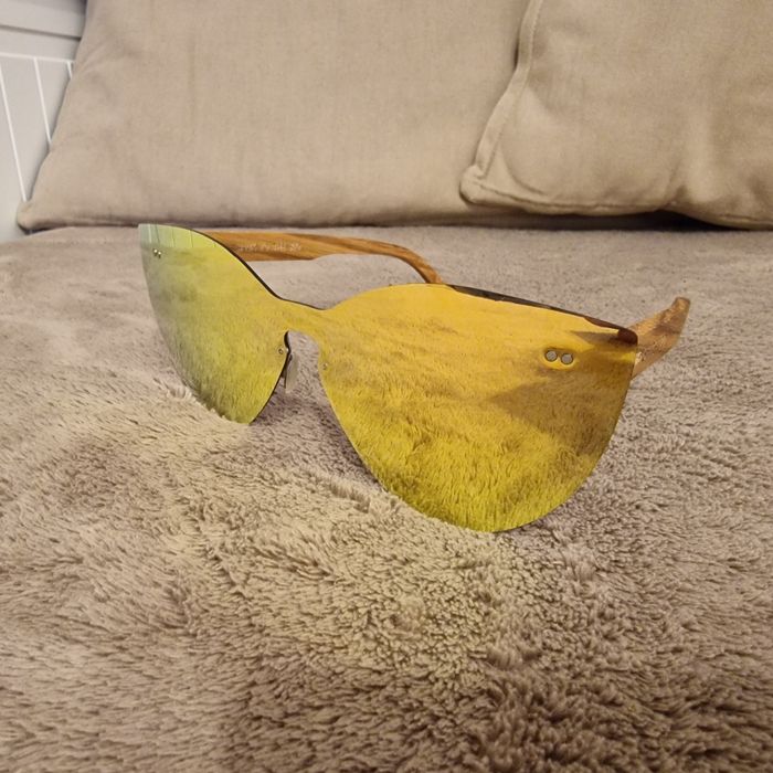 Okulary gepetto drewniane