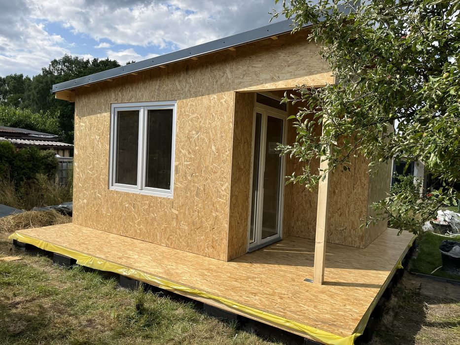 Domek drewniany jak murowany! Domek narzedziowy.