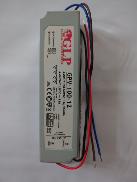 Zasilacz taśm LED 100W GPV-100-12