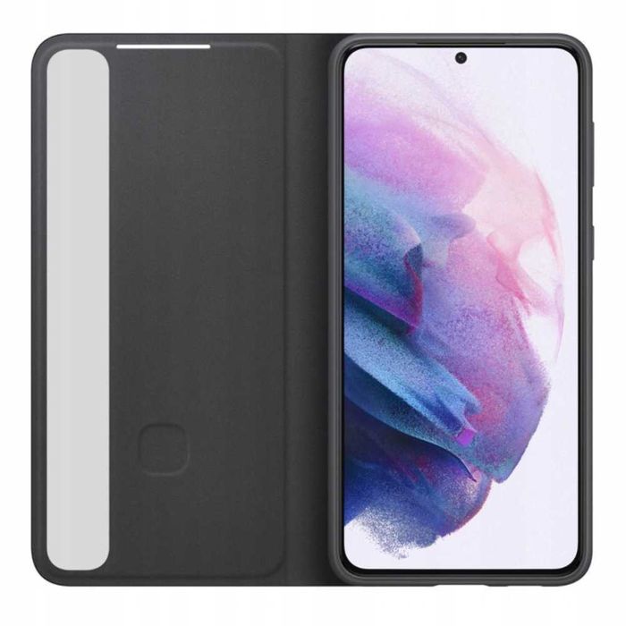 etui Samsung Smart Clear View Cover czarne do Galaxy S21+ / S21 Plus