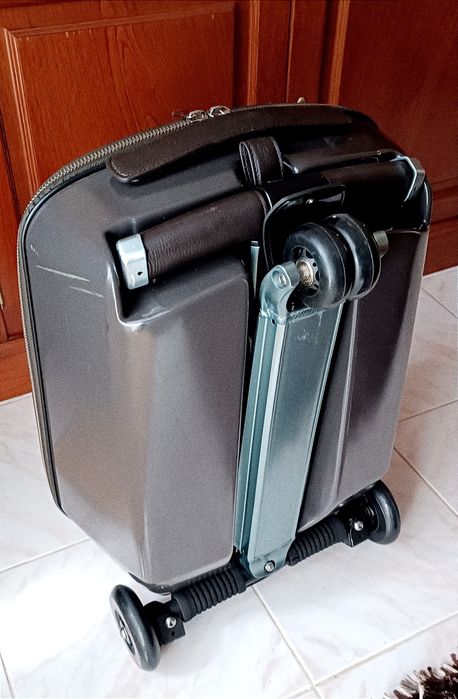 Mala de viagem cabine em pele