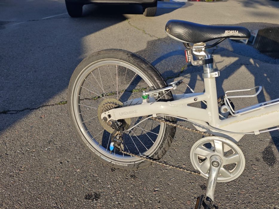 Легкий дитячий преміальний велосипед Kokua LIKEtoBIKE 20” / 7 швидкостей