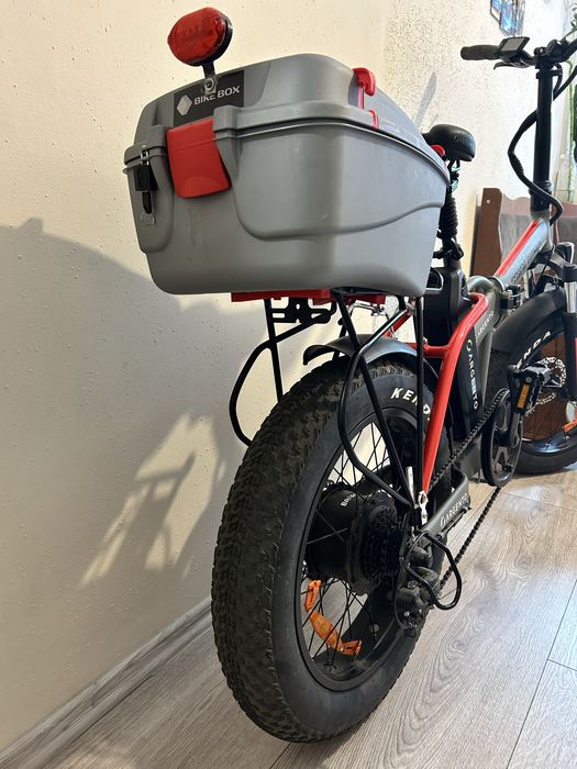 Rower elektryczny skladany Mini Max argento