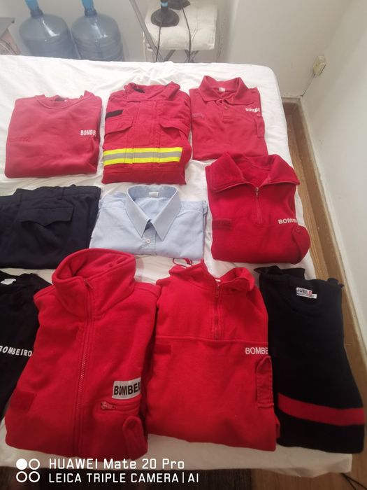 Vendo fardamento bombeiros usado