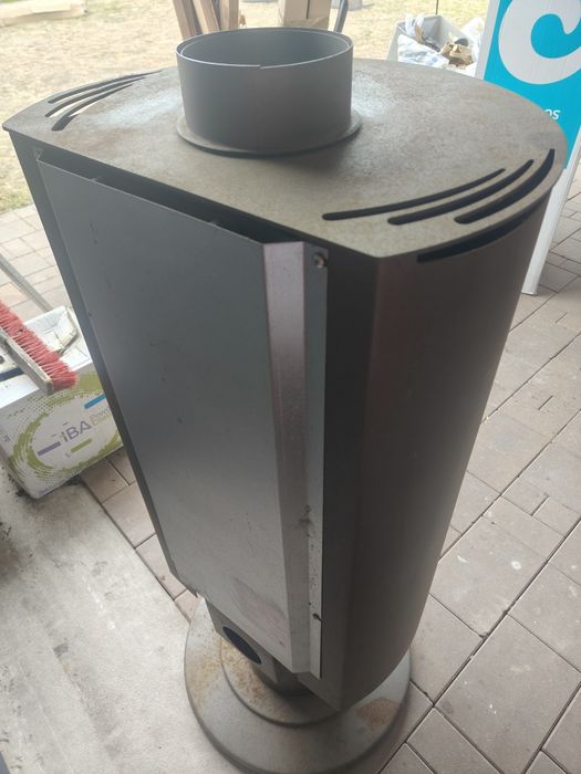 Piec koza 7,5 kW obrotowy Piecyk andorra