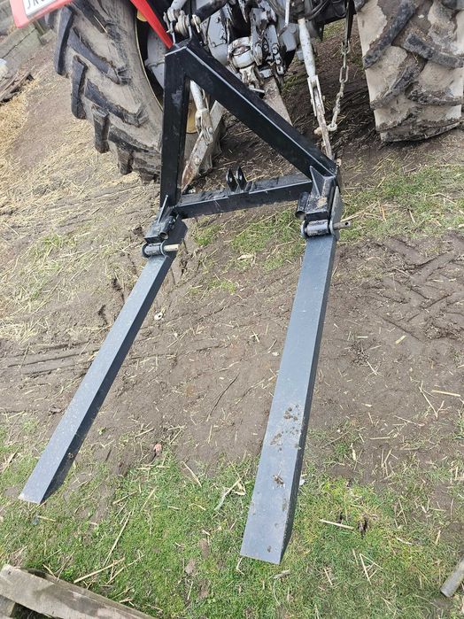 Łyżka z Kiprem HYDRAULICZNYM na tył ciągnika Łycha do ziemi szufla