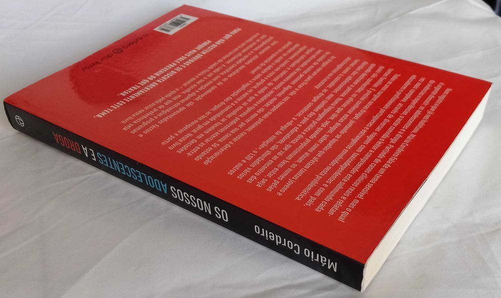 Livro Os Nossos Adolescentes e a Droga de Mário Cordeiro [Portes Inc]