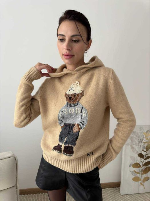 Hoodie Sweter Ralph Lauren Misie Bear! Różne kolory i  modele XS S M L