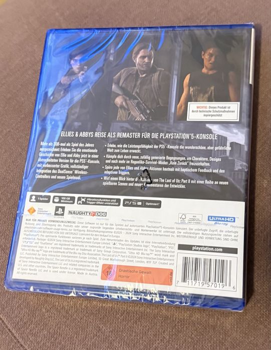 The Last Of Us Part II Remastered PS5