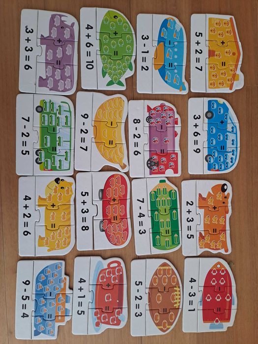 Jogo puzzle Aprendo a Somar e Subtrair430538034218936321